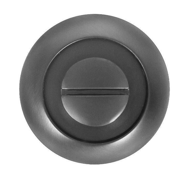 Завертка круглая LORENA WC15МF матовый графит, с фиксатором, без ключа круглая дверная завертка kerron