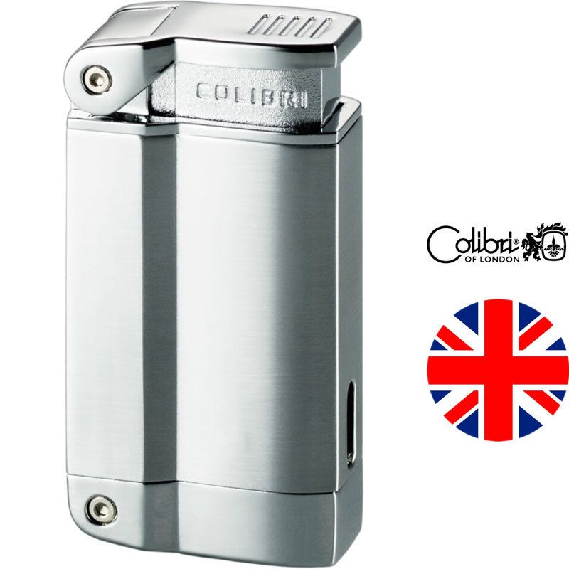 

Газовая зажигалка Colibri 2240 Satin Silver & Polished Silver