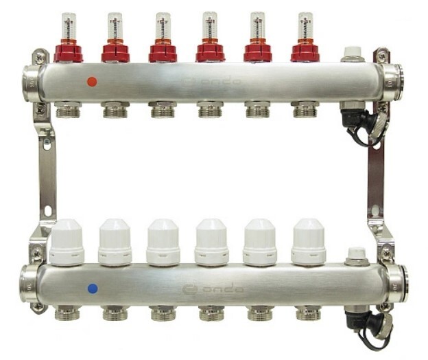 Коллекторная группа ONDO со встроенными расходомерами 1