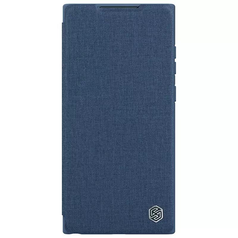

Чехол-книжка Nillkin Leather Qin Pro Cloth для Samsung Galaxy S23 Ultra, синий, Leather Qin Pro Cloth