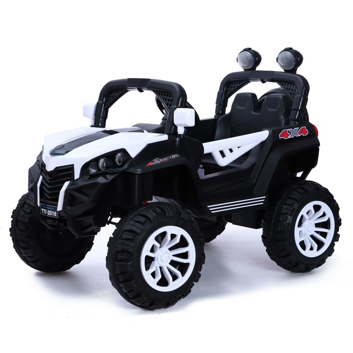 

Электромобиль Квадроцикл, 4WD полный привод, белый, "Квадроцикл", 4WD полный привод, белый