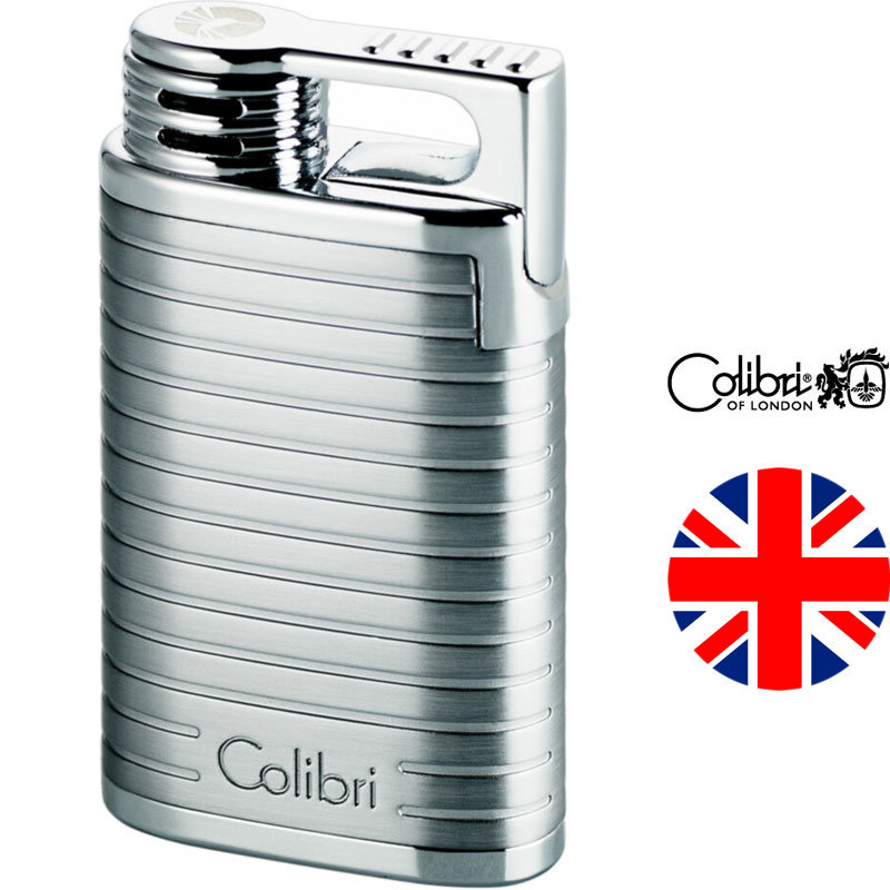 

Газовая зажигалка Colibri Belmont Silver & Chrome