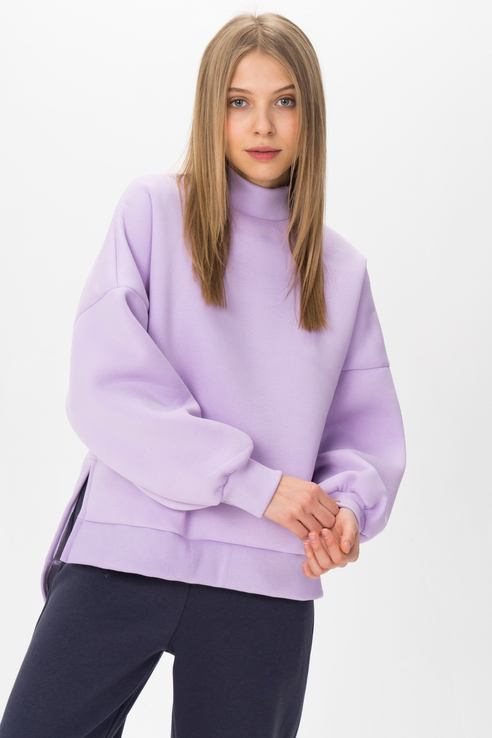 

Свитшот женский ELARDIS El_W90792 фиолетовый 42, El_W90792
