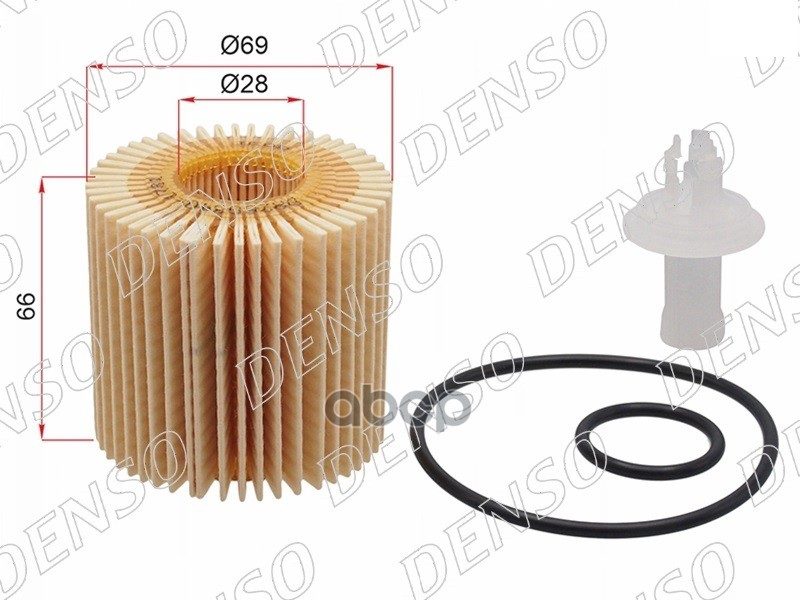 Фильтр Масляный (Картридж) Toyota Camry, Rx350 2gr-Fe 06- Denso арт. DA260340-1731