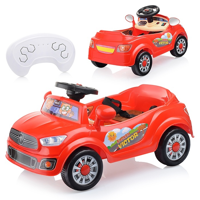 Электромобиль Oubaoloon детский, 1 мотор 20 ВТ, красный электромобиль oubaoloon детский чоппер 1 мотор 20 вт розовый