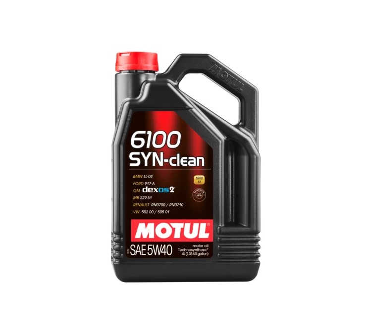 Моторное масло Motul 6100 Syn-Clean 5W40 4л