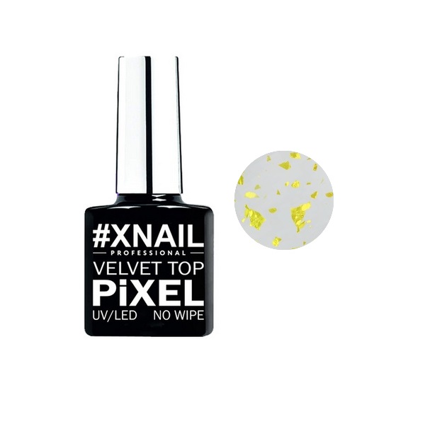 

Xnail, Топ для гель-лака Pixel Velvet №4