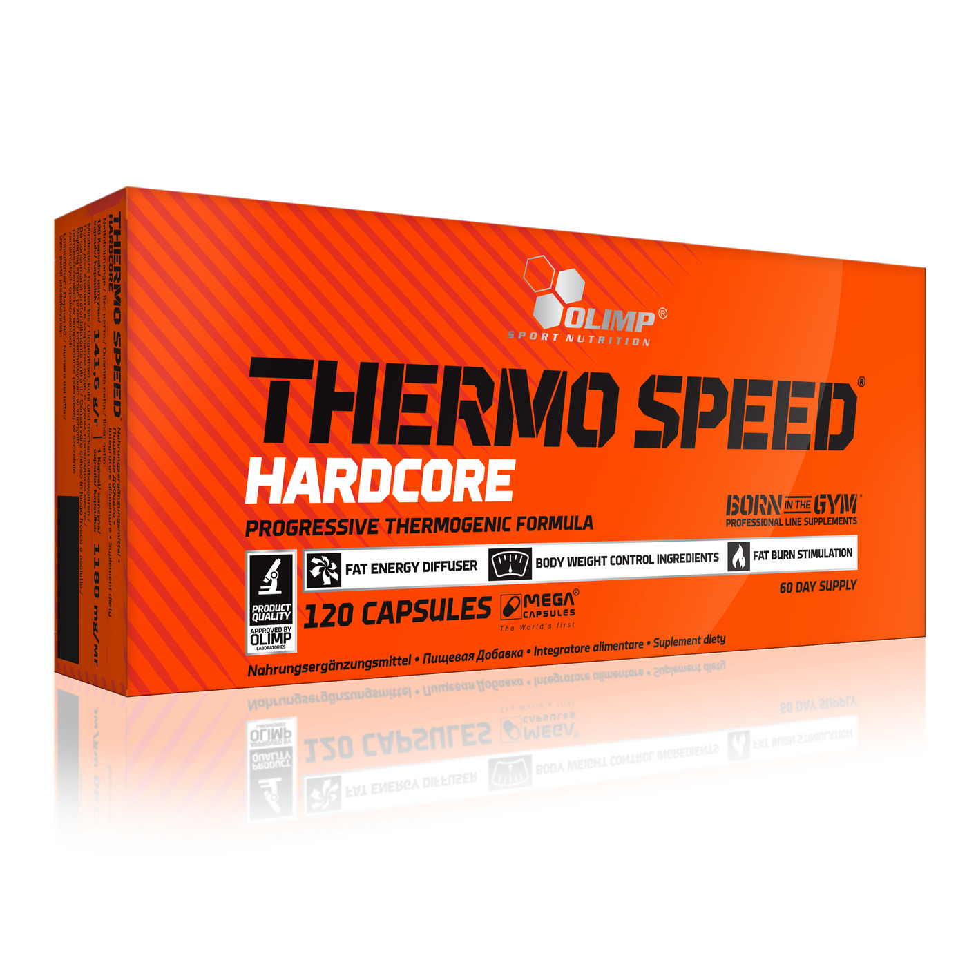 L-Carnitine Olimp Sport Nutrition Thermo Speed Hardcore Mega Caps жиросжигатель 120 капсул 3395₽