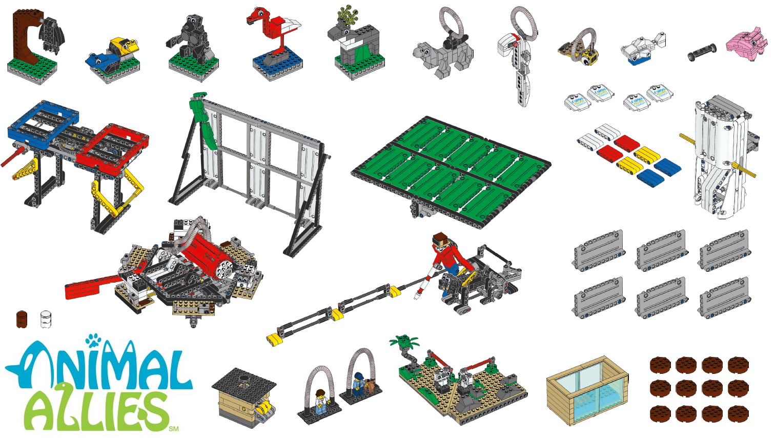 Набор LEGO 45802 для FLL соревнований 2016 - 2017