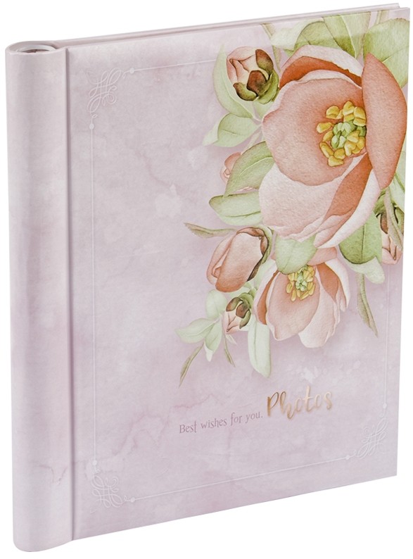 

Фотоальбом магнитный 20 листов 2328см, внутренняя спираль, ArtSpace Flowery