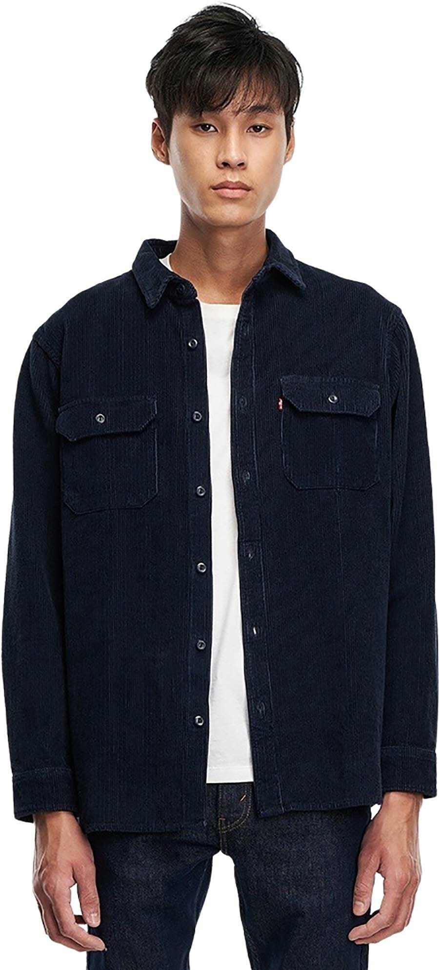 Рубашка мужская Levi's Men Jackson Worker Shirt синяя XXS