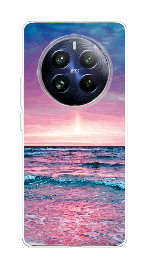 

Чехол на Realme 12 Pro "Восход 3", Розовый;голубой, 2516150-1