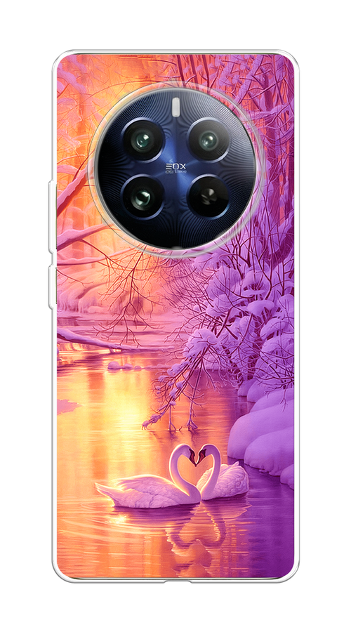 

Чехол на Realme 12 Pro "Зима 1", Фиолетовый;желтый, 2516150-1