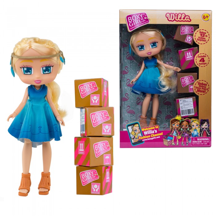 

Кукла Boxy Girls Уилла с аксессуарами 1Toy 20 см
