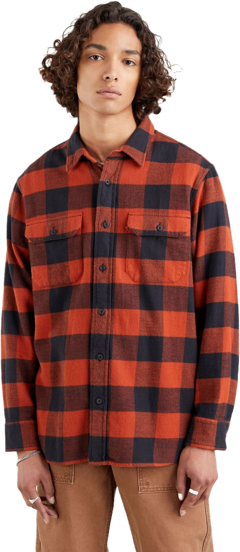 Рубашка мужская Levi's Men Classic Worker Overshirt разноцветная XXS