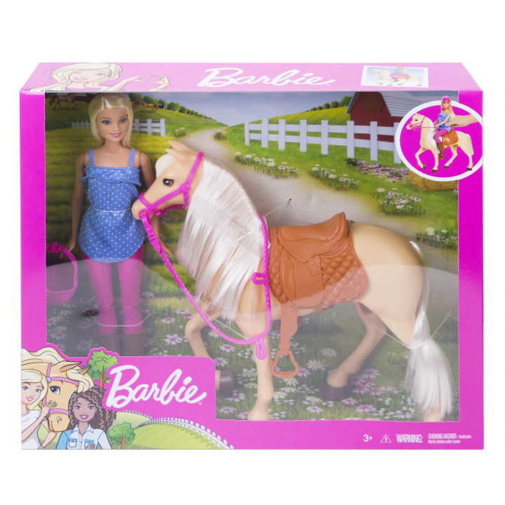 

Кукла Barbie Наездница с лошадью