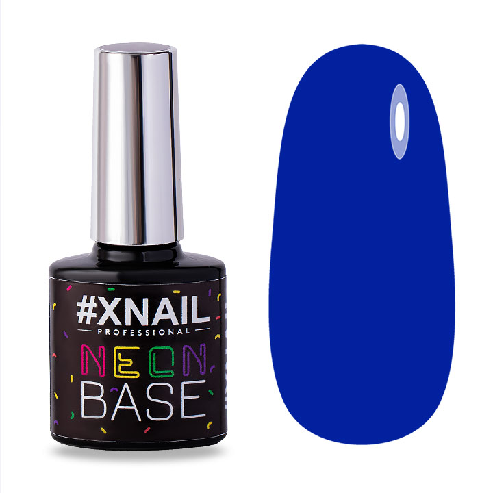 фото Xnail, база neon №12, синяя