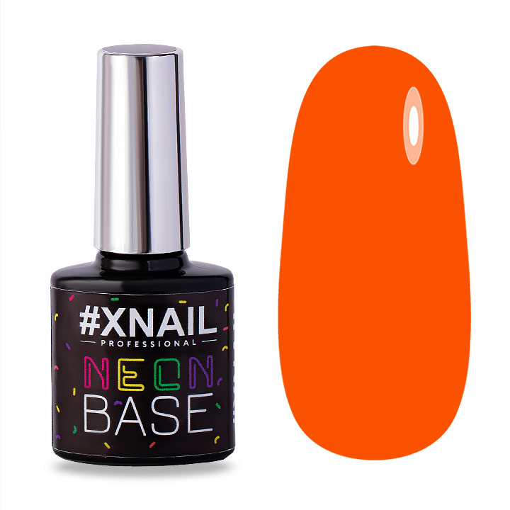 

База Xnail Neon №8 оранжевая