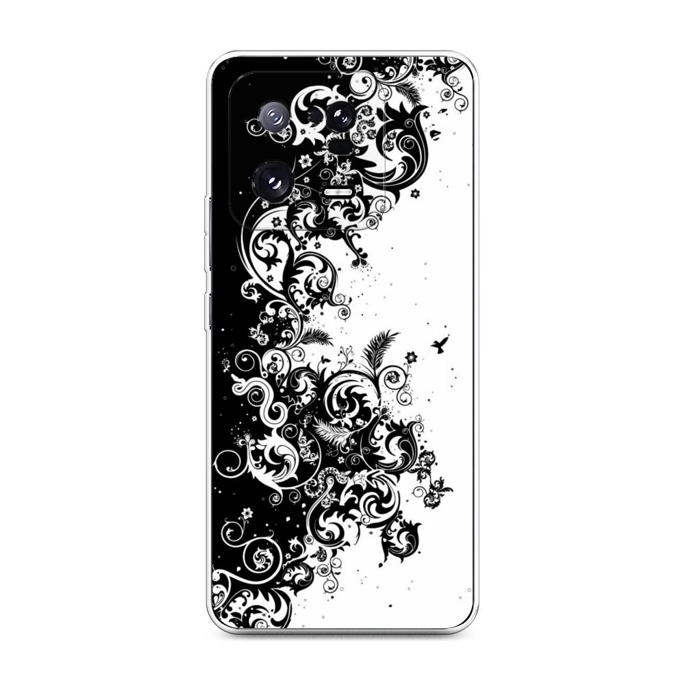 

Чехол на Xiaomi 13 Pro 5G "Черно белый узор", Белый;черный;серый, 317350-3