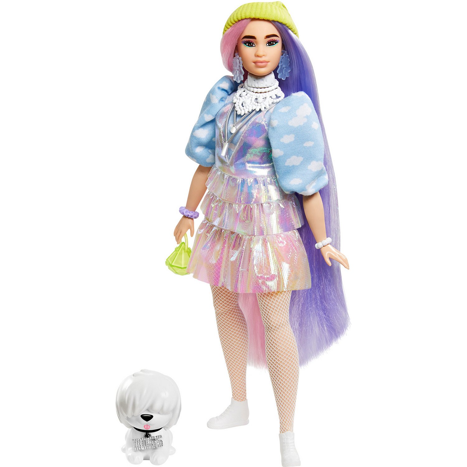 

Кукла Barbie Extra в шапочке 29 см