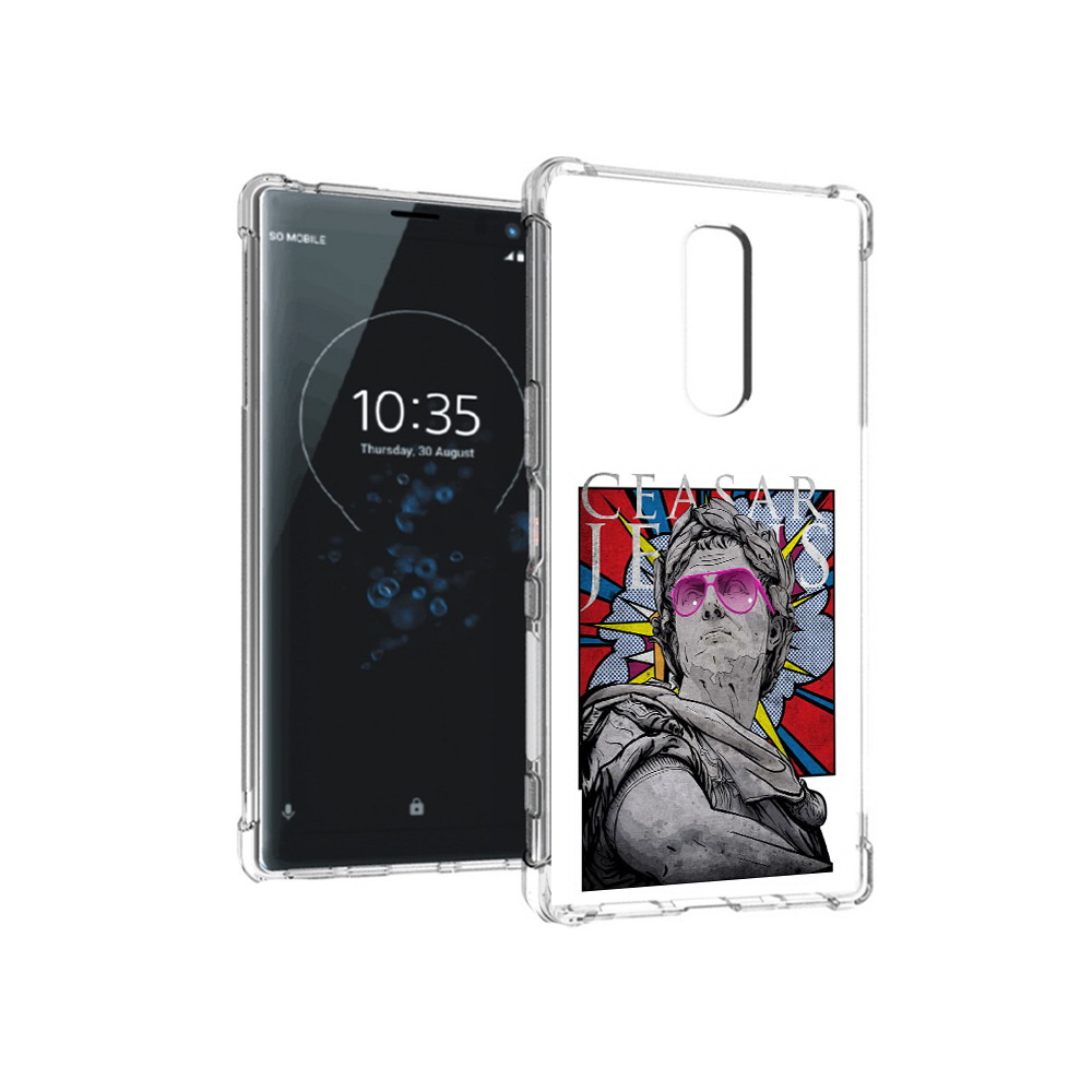 

Чехол MyPads Tocco для Sony Xperia 1 крутая статуя свободы (PT141276.244.423), Прозрачный, Tocco