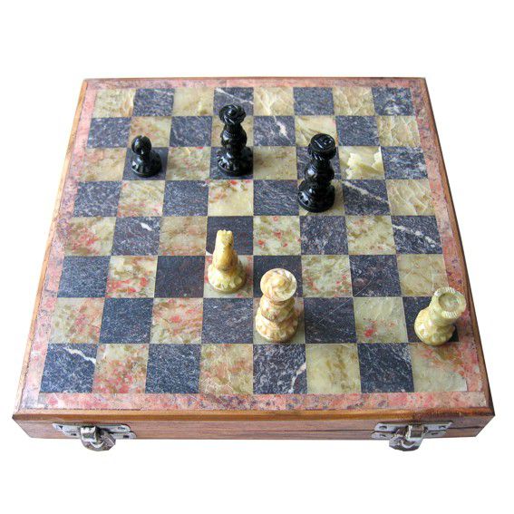 фото Игра шахматы cocosmarket дерево, камень arm_ch7b
