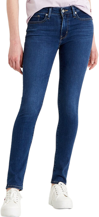 

Джинсы женские LEVIS Women 711 Skinny Jeans синие 27/32, Синий, Women 711 Skinny Jeans