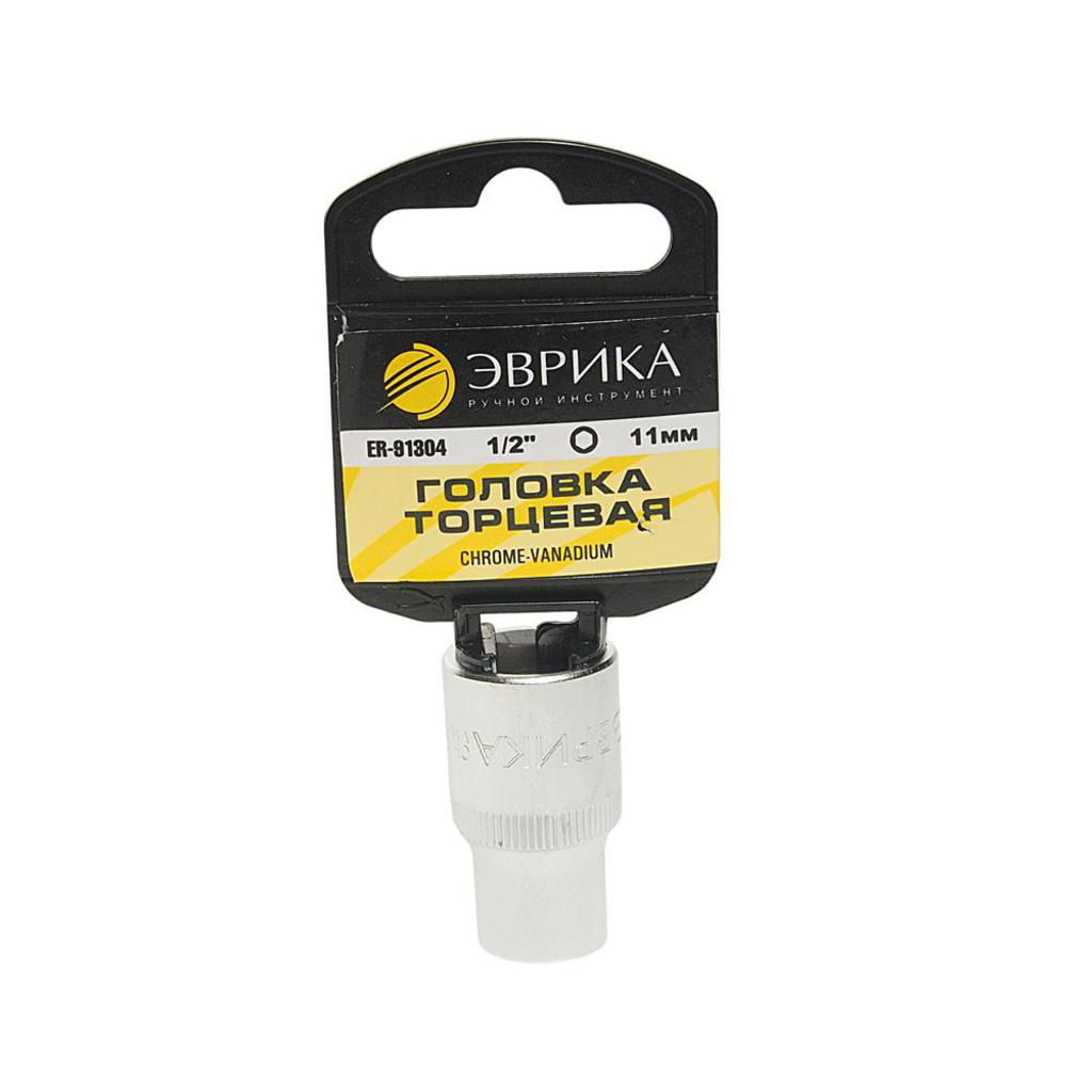 

Головка торцевая 1/2" 11мм с держателем ЭВРИКА ER-91304H