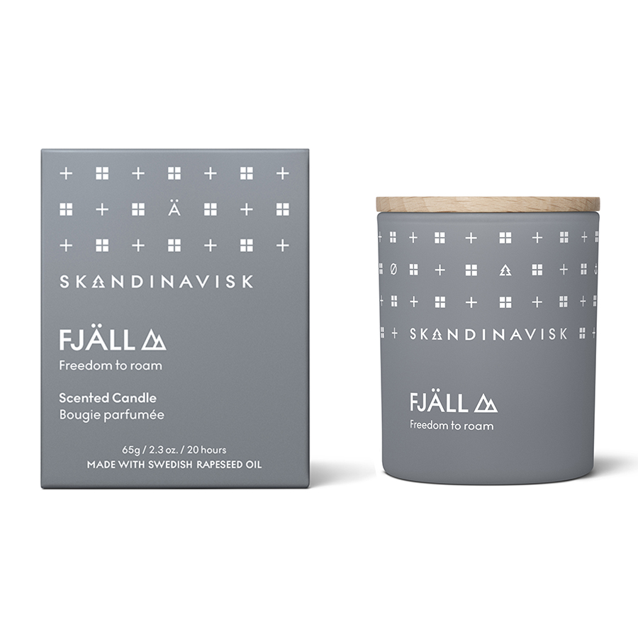 

Свеча ароматическая fjall с крышкой, 65 г S K A N D I N A V I S K FD-SK20211