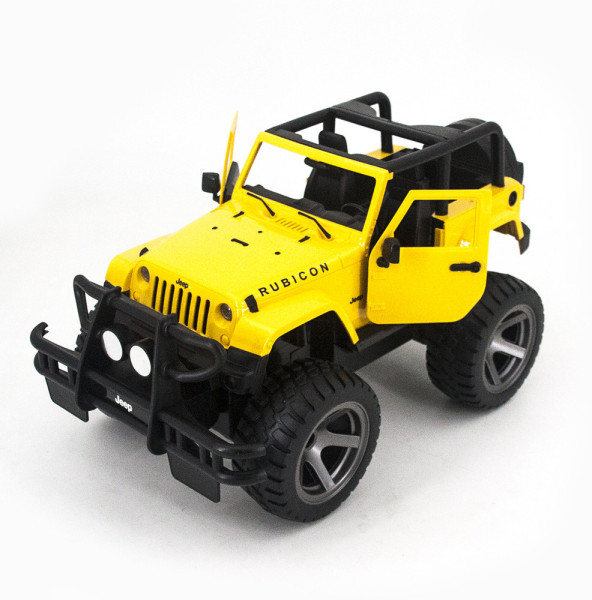 Радиоуправляемый джип Double Eagle Jeep Wrangler 1:14 2.4GHz - E716-003YELLOW 1 32 jeep wrangler rubicon alloy car model diecast metal toy off road vehicle car models high simulation collection children toy