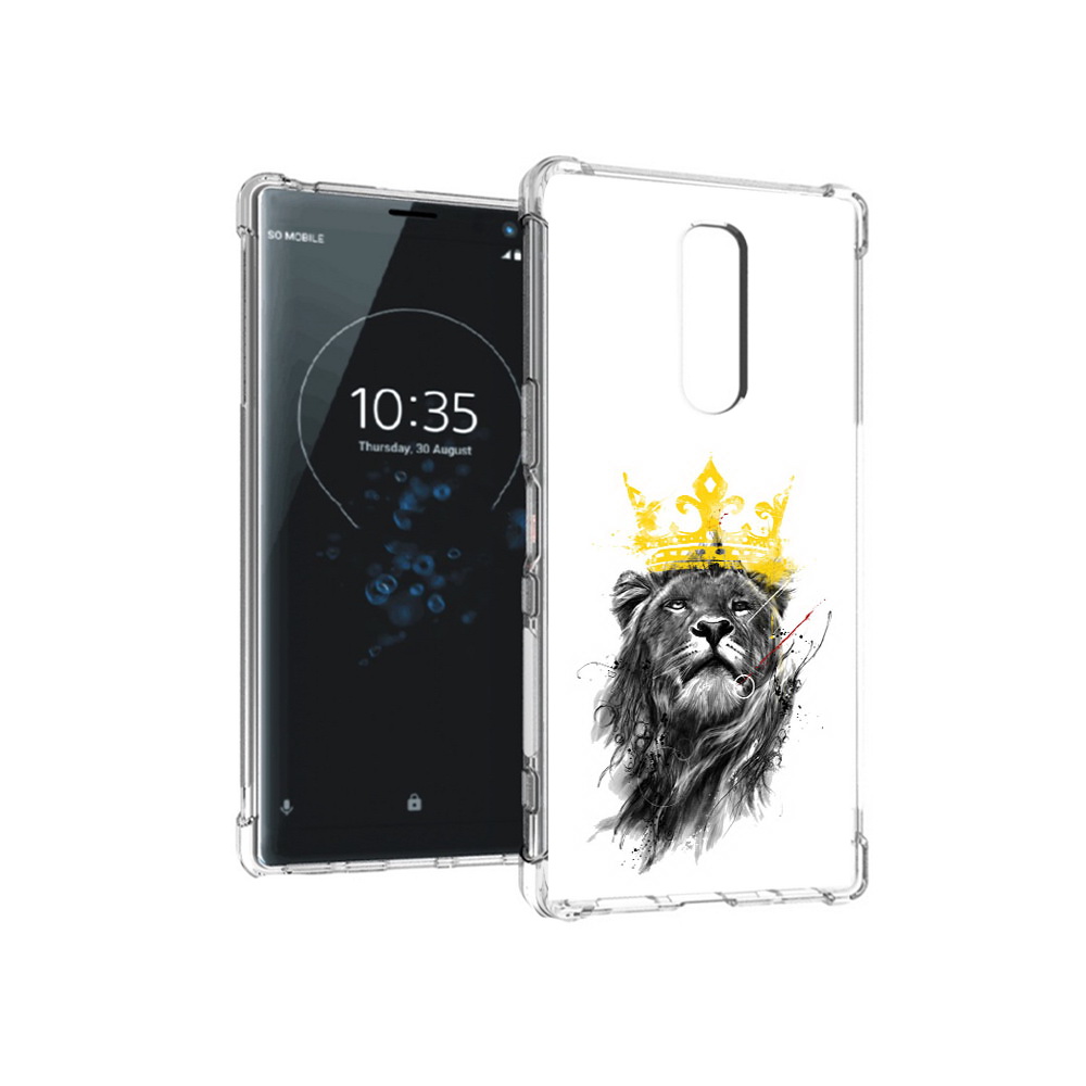 

Чехол MyPads Tocco для Sony Xperia 1 король-лев (PT141276.244.391), Прозрачный, Tocco