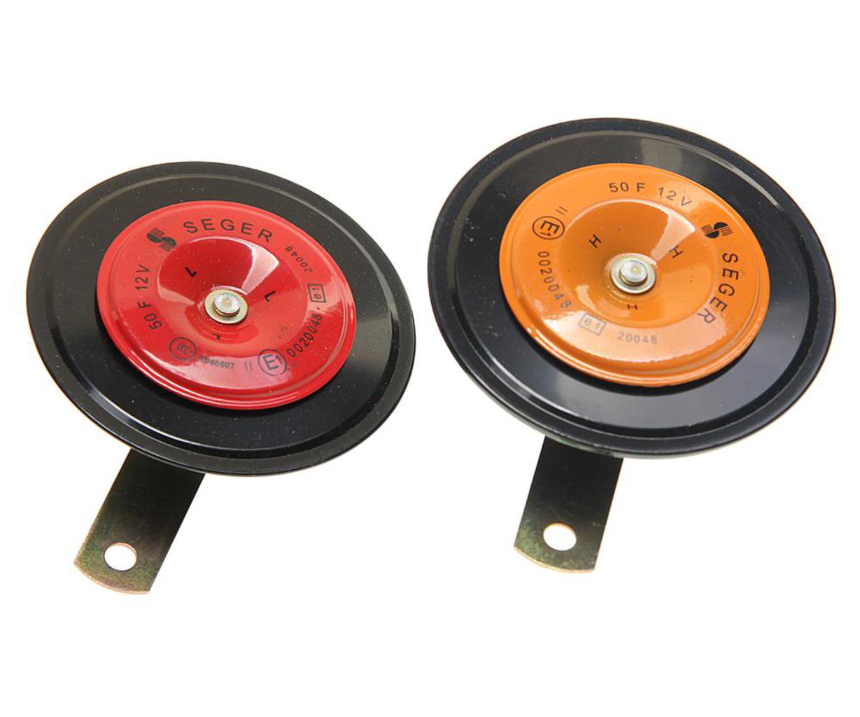 

Сигнал звуковой 12V 335/435Hz комплект 2шт. SEGER WD1044