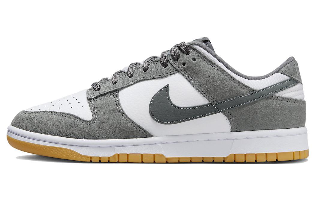 

Кеды унисекс Nike Dunk Low Grey Gum белые 39 EU, Белый, Dunk Low Grey Gum