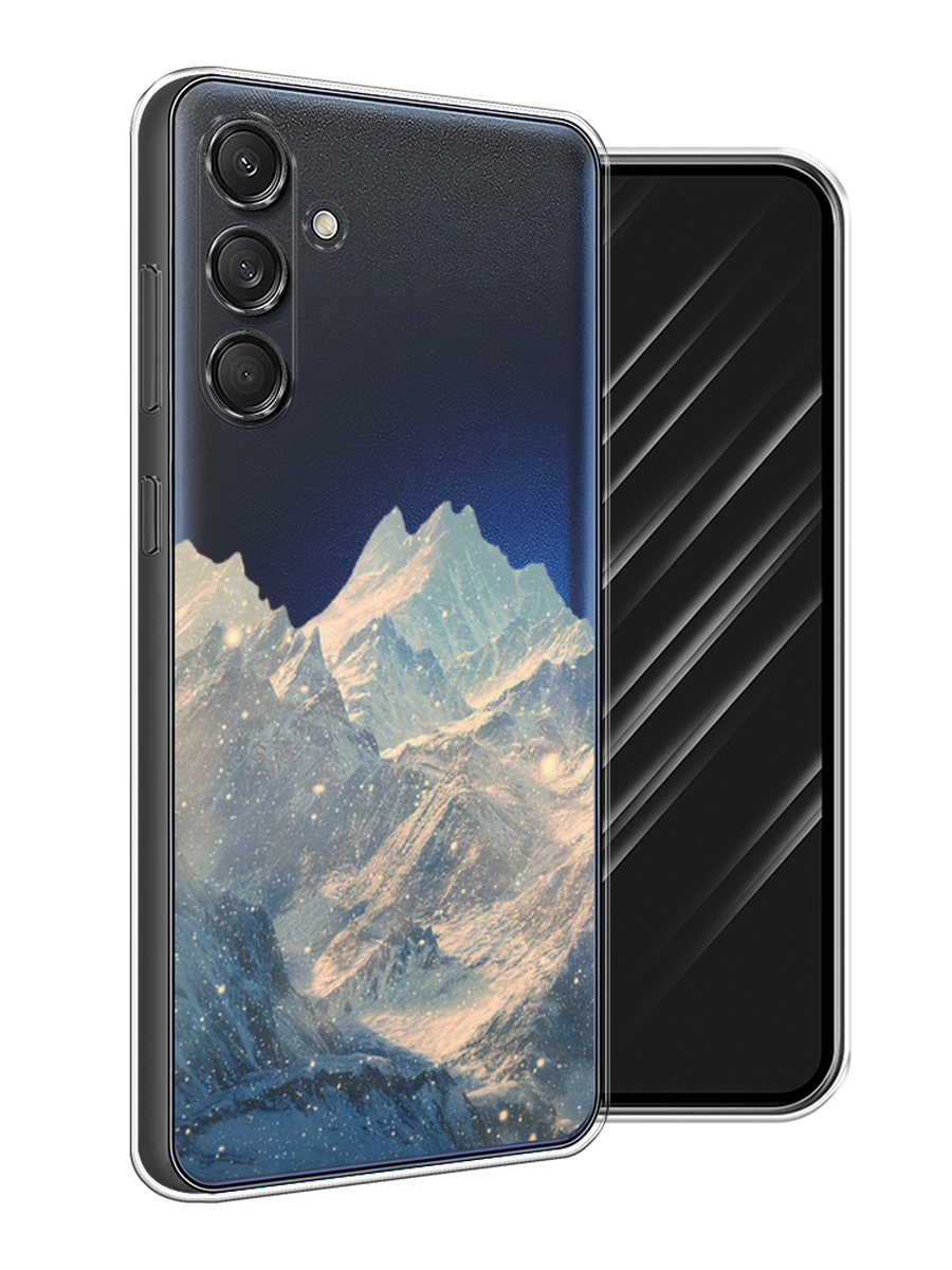 

Чехол Awog на Samsung Galaxy M55 "Горы арт 2", Серый, 2109650-1