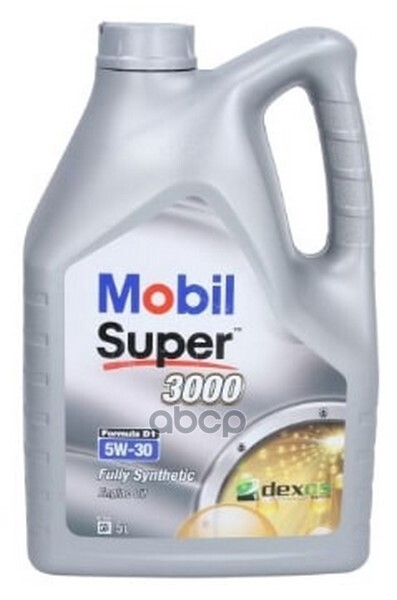 

Моторное масло Mobil синтетическое Super 3000 D1 5W30 5л