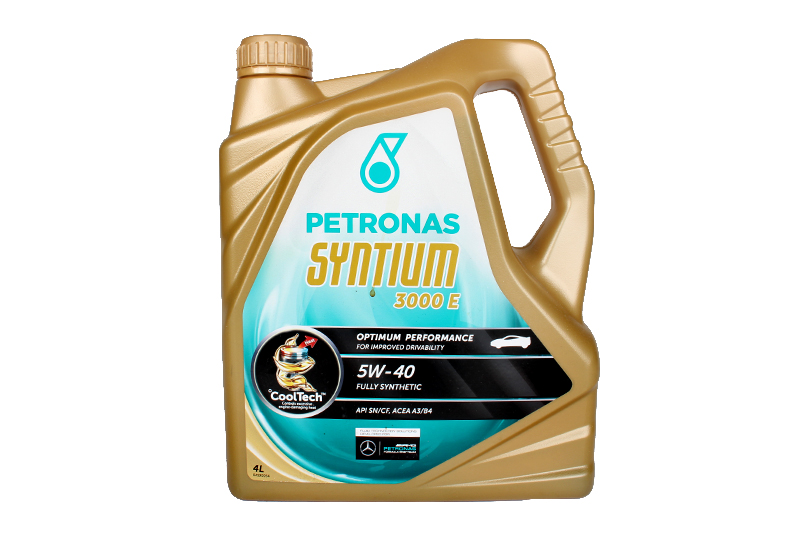 Моторное масло PETRONAS синтетическое 5W40 SYNTIUM 3000 E A3/B4 4л