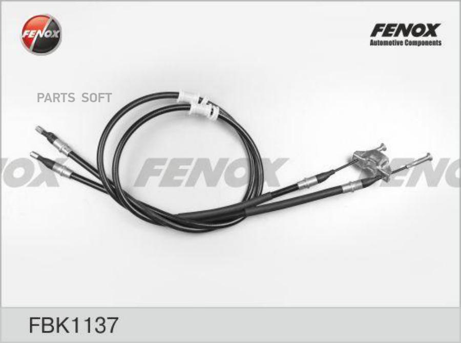 

Трос Стояночного Тормоза Opel Astra G/Zafira A /Drums Brakes Fenox Fbk1137 FENOX арт. FBK1