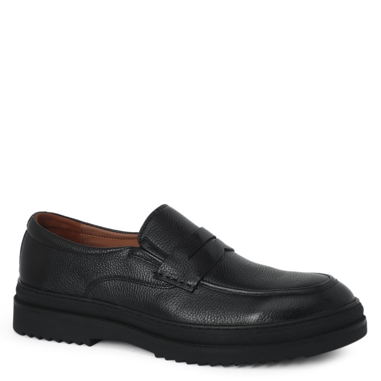 

Лоферы мужские Tendance MY2160-01 черные 45 EU, Черный, MY2160-01
