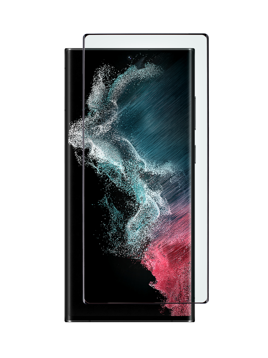 

Защитное стекло для Samsung S22 Ultra черный, с рамкой, MOTG-3D-SAM-S22-UL