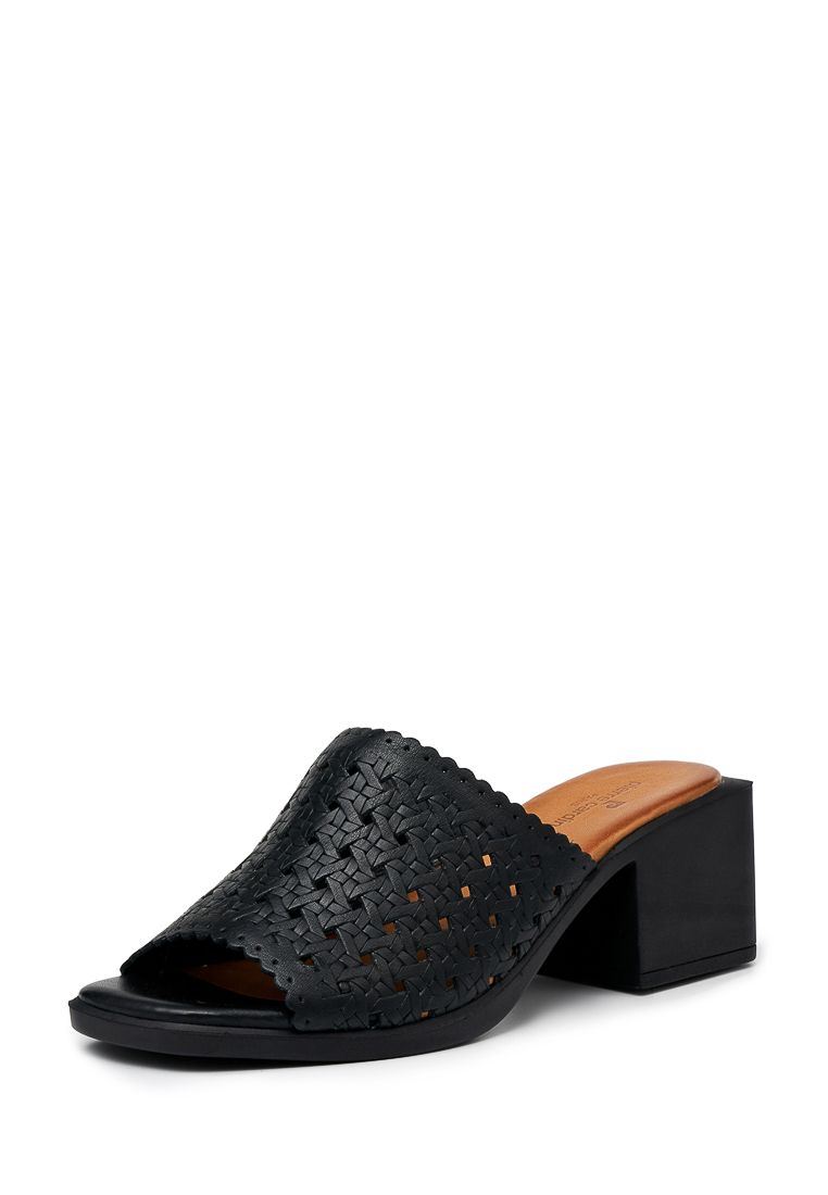 

Мюли женские Pierre Cardin 211173 черные 38 RU, Черный, 211173