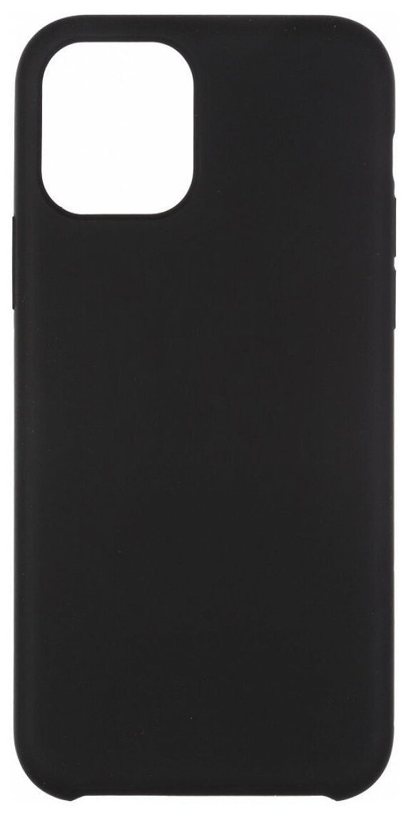 фото Силиконовый чехол silicone case для iphone 12 pro max, черный