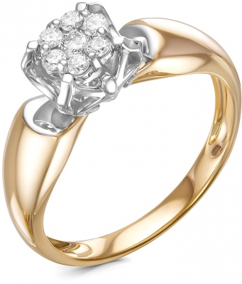 

Кольцо из красного золота с бриллиантом р. 18 Klondike 01-01455-02-001-01-01, 01-01455-02-001-01-01