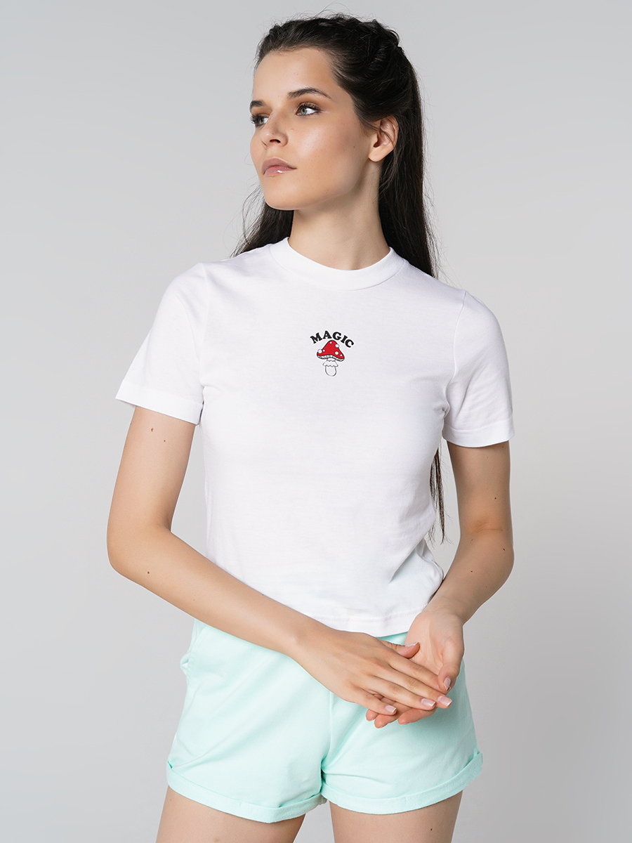 

Футболка женская ТВОЕ 83186 белая XS, 83186