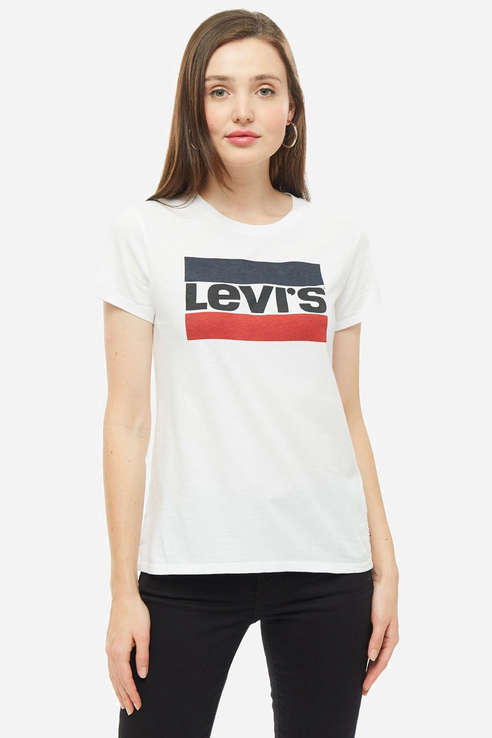 фото Футболка женская levi's 1736902970 белая 48