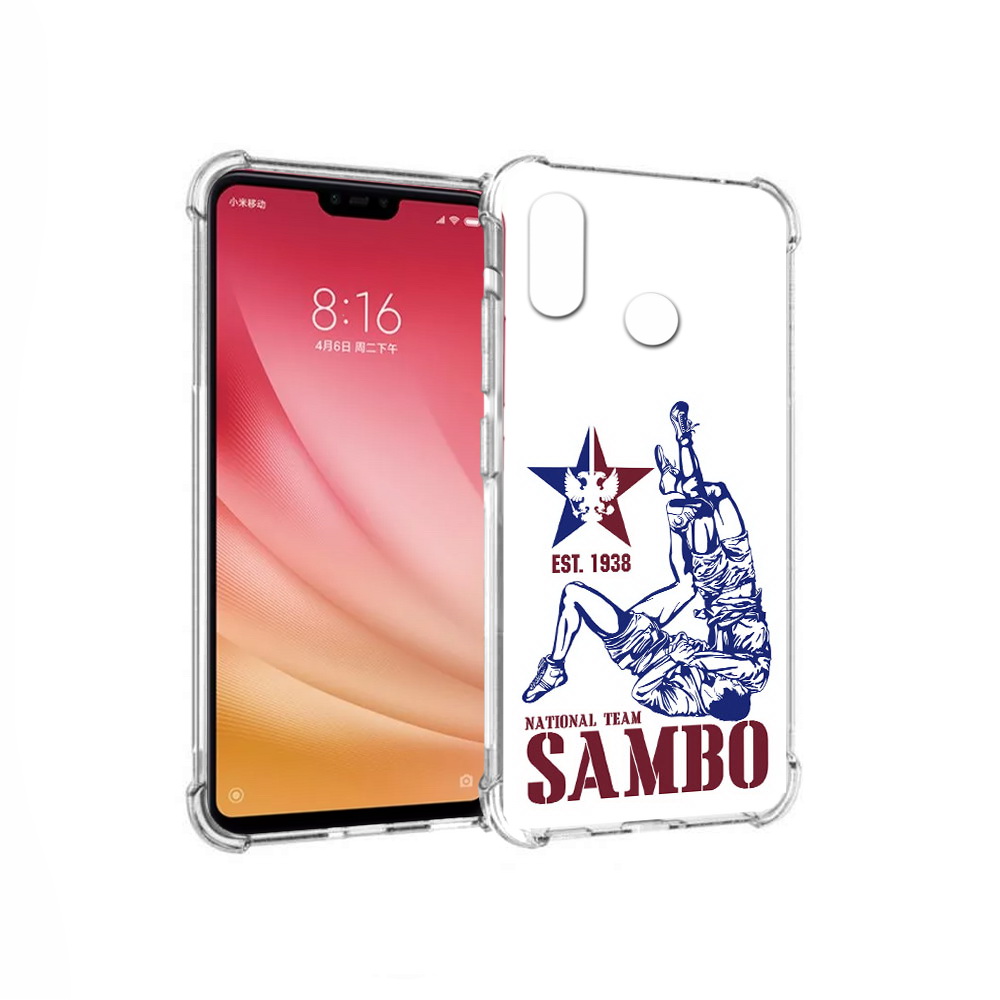 

Чехол MyPads Tocco для Xiaomi Mi 8 единоборства самбо (PT110454.314.344), Прозрачный, Tocco