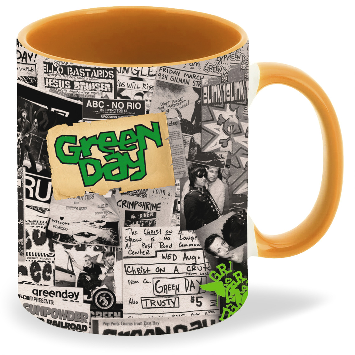 

Кружка CoolPodarok Газета Green day, Газета Green day