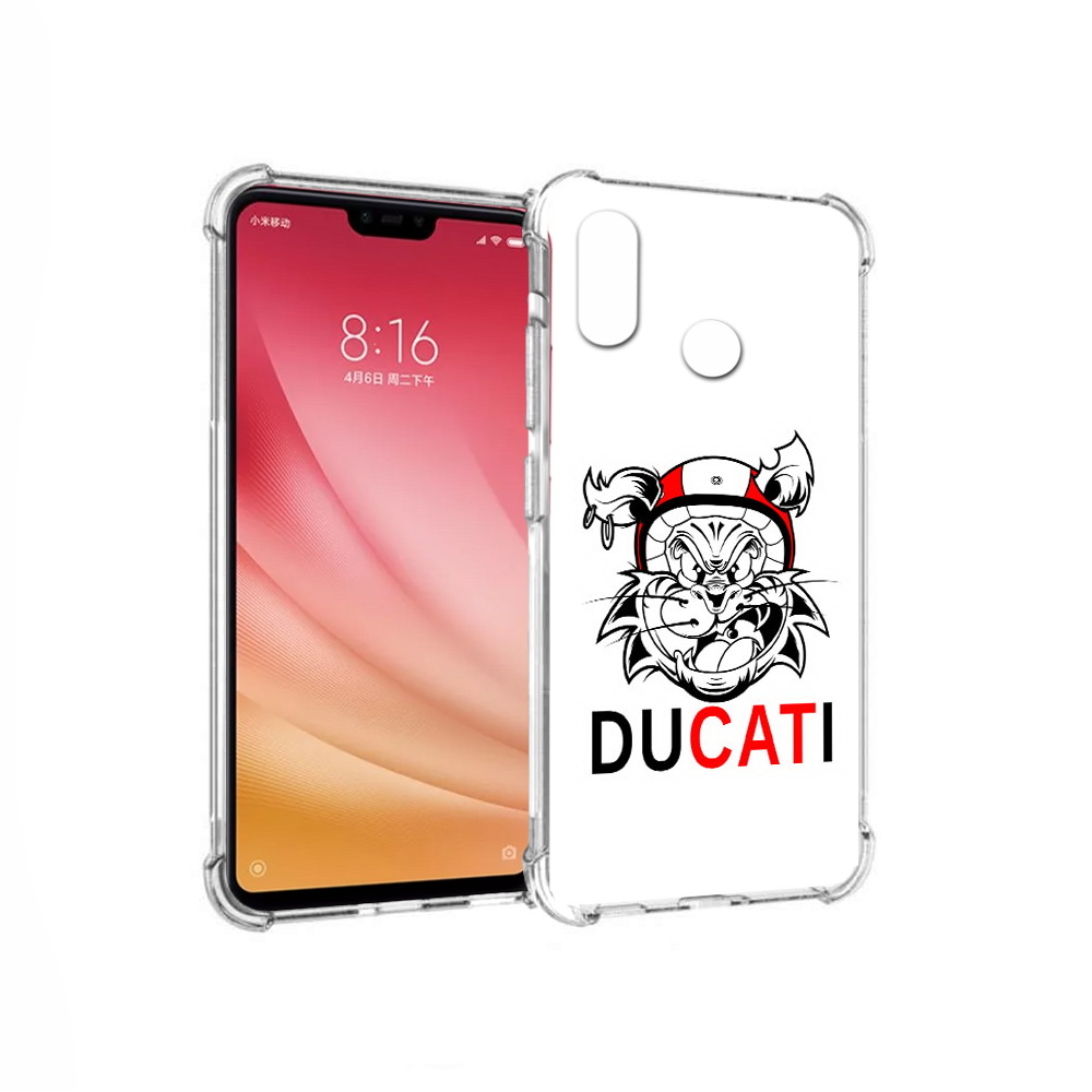 

Чехол MyPads Tocco для Xiaomi Mi 8 дукати (PT110454.314.339), Прозрачный, Tocco