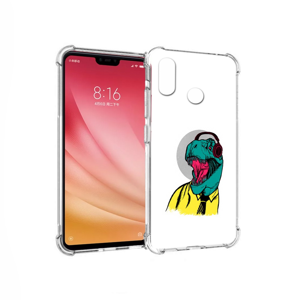 

Чехол MyPads Tocco для Xiaomi Mi 8 дино (PT110454.314.326), Прозрачный, Tocco