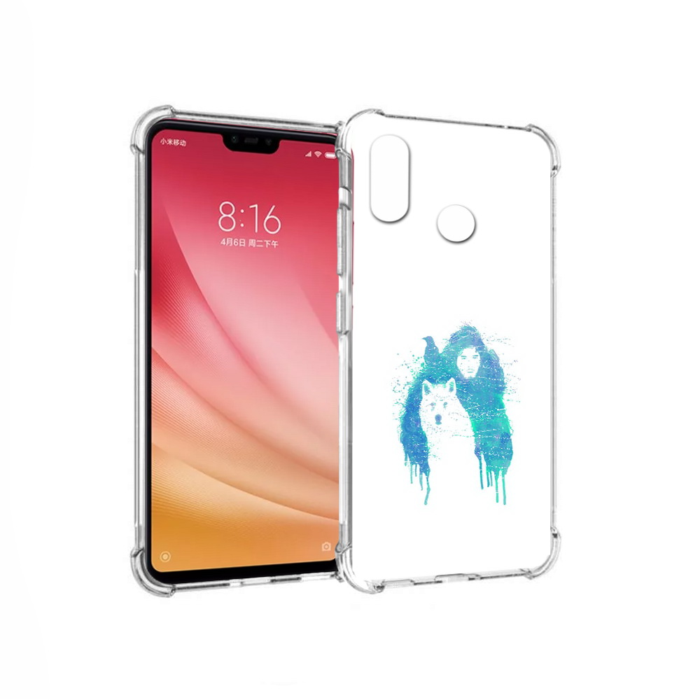 

Чехол MyPads Tocco для Xiaomi Mi 8 джон сноу (PT110454.314.323), Прозрачный, Tocco