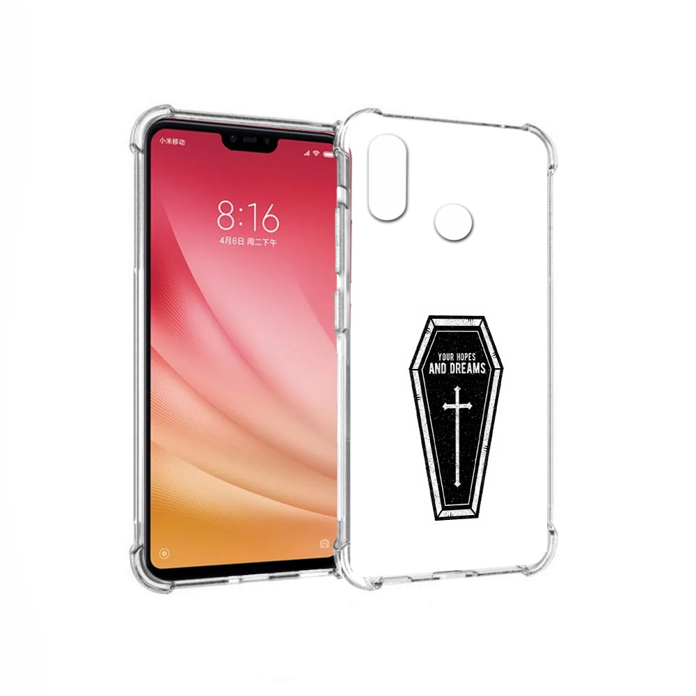 

Чехол MyPads Tocco для Xiaomi Mi 8 гроб с мечтами (PT110454.314.299), Прозрачный, Tocco
